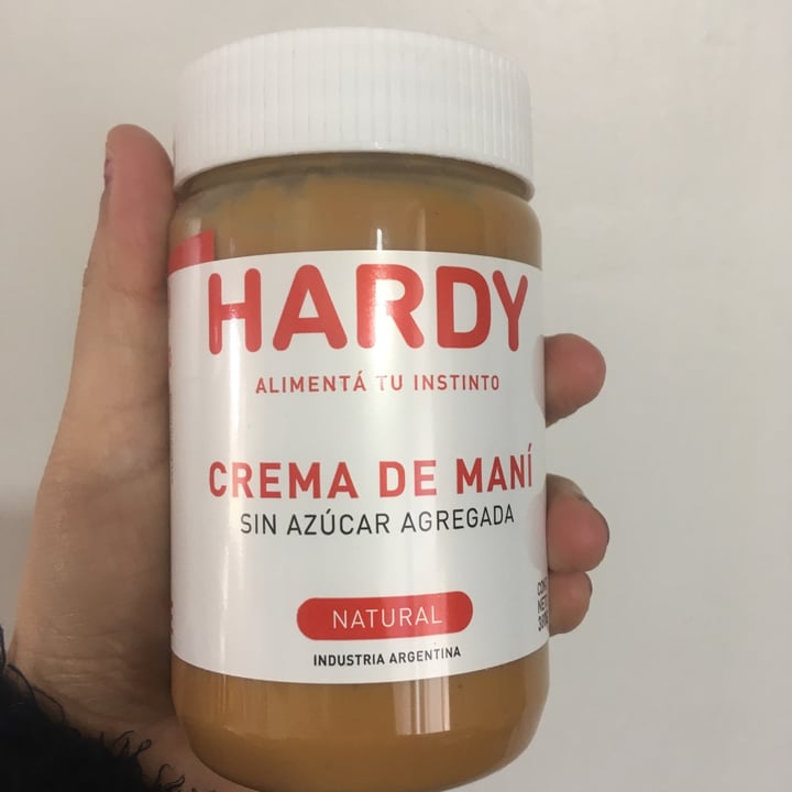 photo of Hardy Crema de Maní Natural shared by @nubosidadvariable on  03 Sep 2022 - review