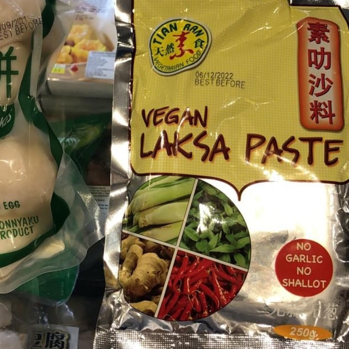 photo of Tian ran vegetarian food Vegan Laksa Paste shared by @mushroomtarian on  10 Jul 2021 - review