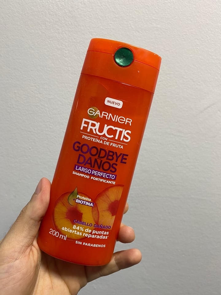 photo of Garnier Fructis Shampoo Goodbye Daños Largo Perfecto shared by @ignaciottd on  18 Apr 2020 - review