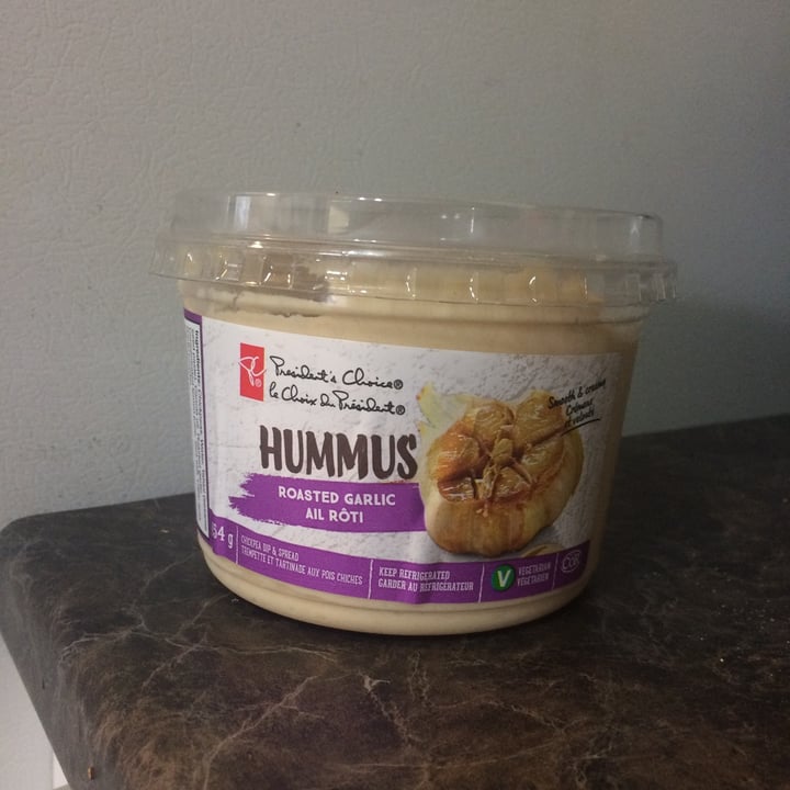 photo of President's Choice Roasted Garlic Hummus shared by @jamiejack on  30 Jun 2021 - review