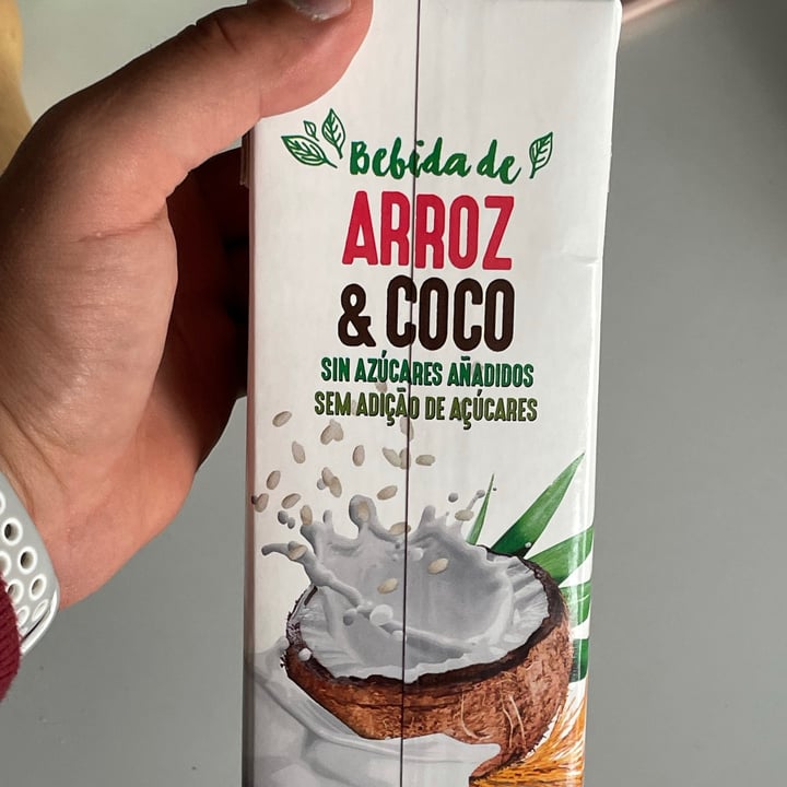 review photo of Hacendado Bebida de Arroz y Coco sin Azucares Añadidos shared by @dvillacortes on 29 May 2021 - review