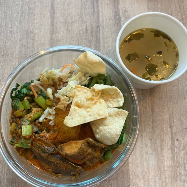 Photo of the dish “Plant Based Curry Fish Rice”