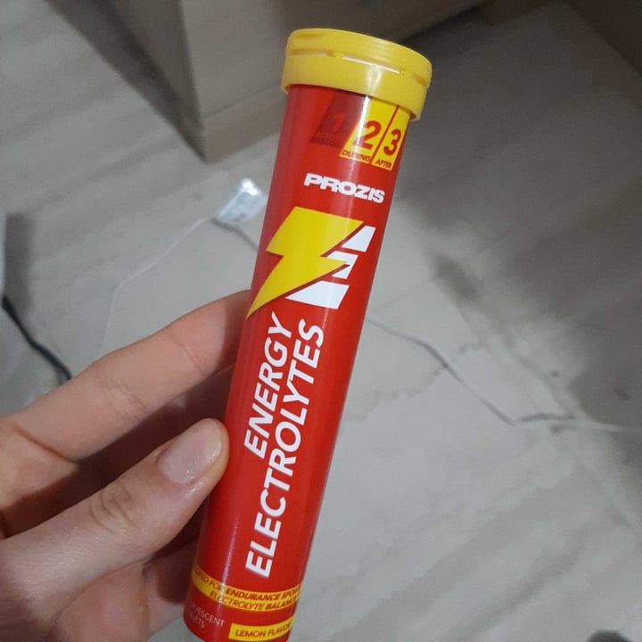 photo of Prozis Energy electrolytes shared by @callmeanny on  19 Mar 2022 - review