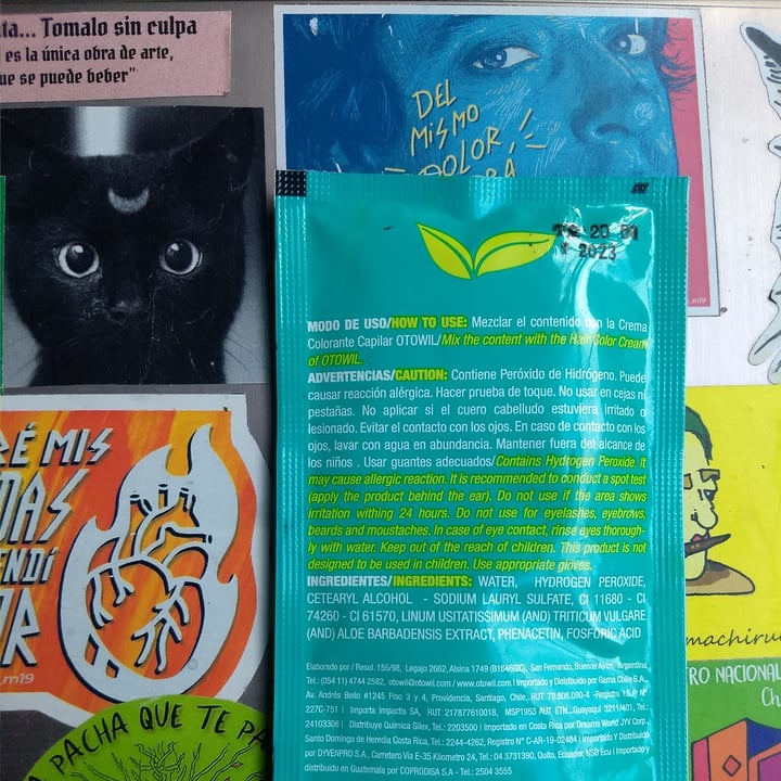 review photo of Otowil Crema Oxidante Capilar de Hierbas shared by @lafloravegana on 29 Oct 2020 - review