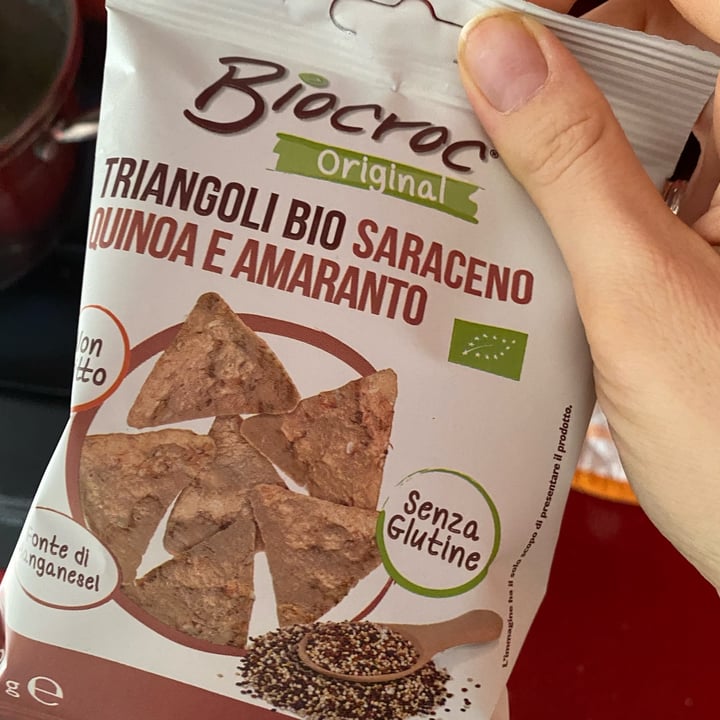 photo of Biocroc Triangolino bio di grano saraceno shared by @robertat on  19 Mar 2022 - review