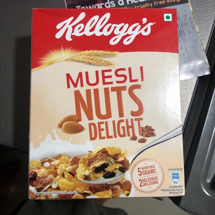 photo of Kellogg Muesli Nuts Delight shared by @annbience on  10 Feb 2020 - review