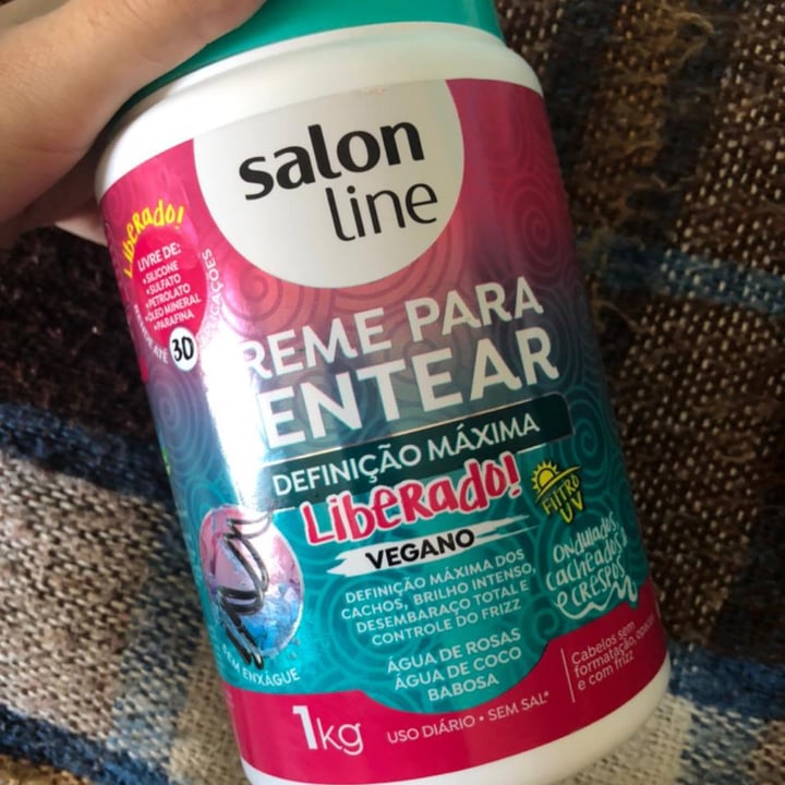 review photo of Salon line Creme de pentear Definição Máxima shared by @vitorxasouza on 06 May 2022 - review