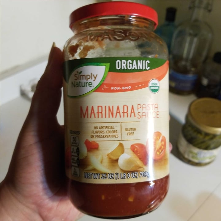 review photo of Simply Nature Marinara Pasta Sauce shared by @bgillett on 29 Apr 2020 - review
