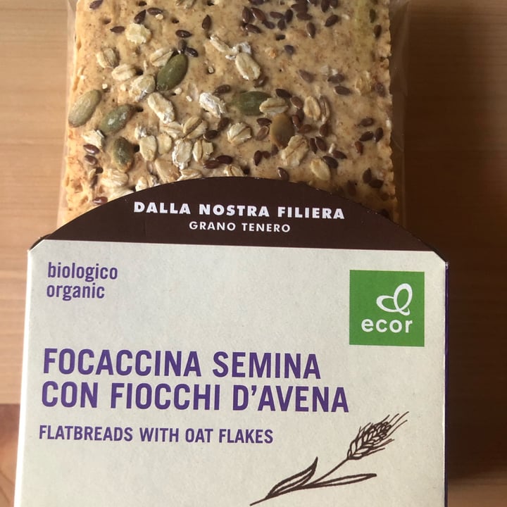 photo of Ecor Focacciba Semina Con Fiocchi D’avena shared by @virginia92dp on  12 Jan 2022 - review