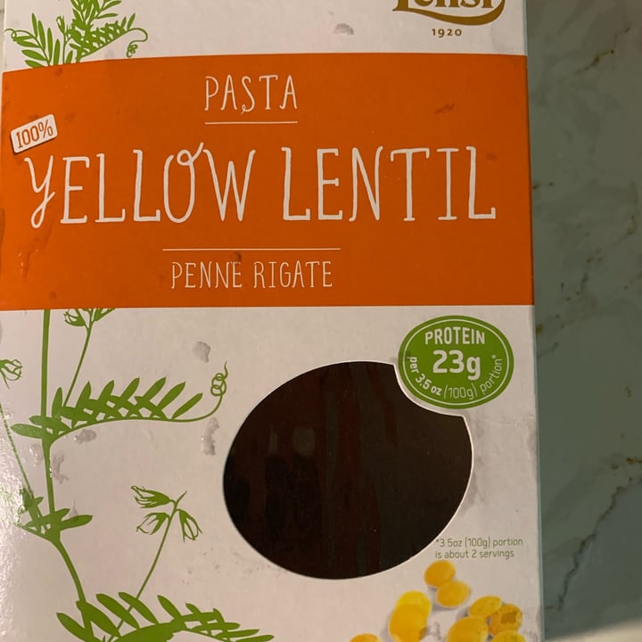 photo of Lensi Yellow Lentil Penne Rigate shared by @ehansen on  19 Jan 2022 - review