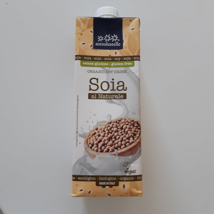 photo of Sottolestelle Latte di soia biologico al naturale shared by @animal1234 on  18 Oct 2022 - review