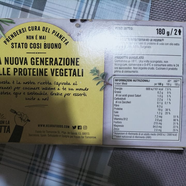 review photo of Heura Straccetti Mediterranei shared by @nietzscheravegetaria on 16 May 2022 - review