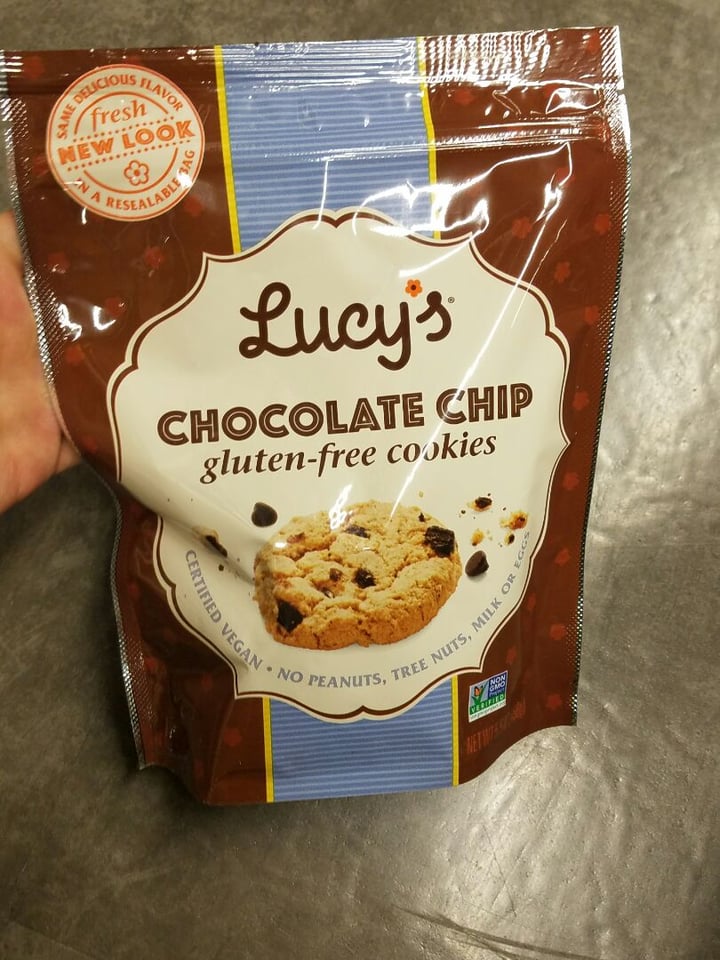 photo of Lucy’s Chocolate Chip Gluten Free Cookies shared by @joyrose on  01 Sep 2019 - review