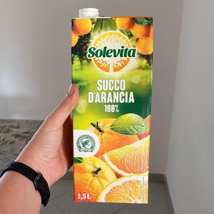 photo of Solevita Succo d’arancia shared by @fabrizia91 on  23 Jun 2021 - review