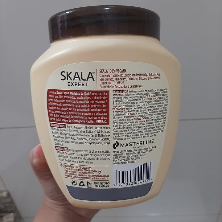 photo of Skala Creme de tratamento condicionador Manteiga de Karité shared by @sgarbosa on  19 Jul 2022 - review