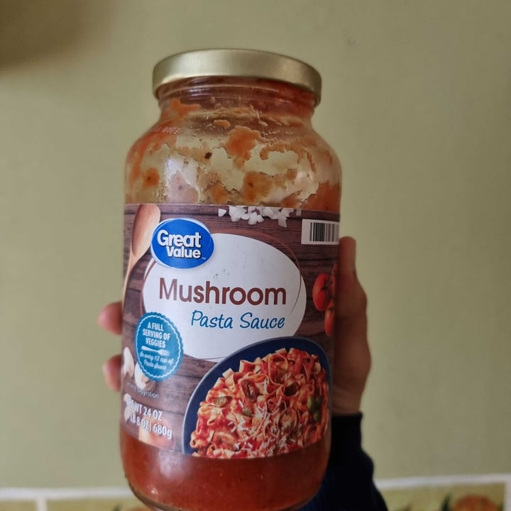 review photo of Great Value Salsa de champiñones para pastas shared by @lyaluna on 07 Apr 2021 - review