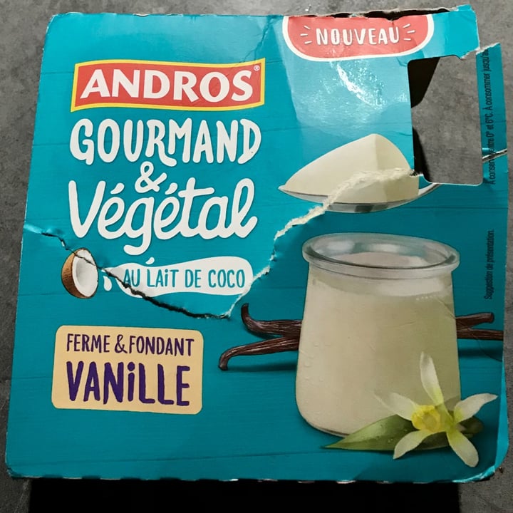 photo of Andros Lait de coco vanille shared by @traceyinfr on  10 Sep 2021 - review
