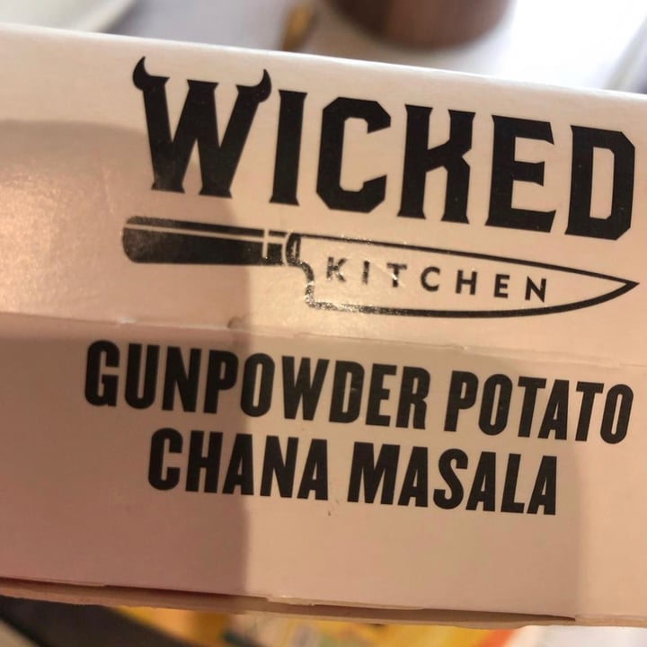 photo of Wicked Gunpowder Potato Chana Masala shared by @katmarievegan on  24 Sep 2021 - review