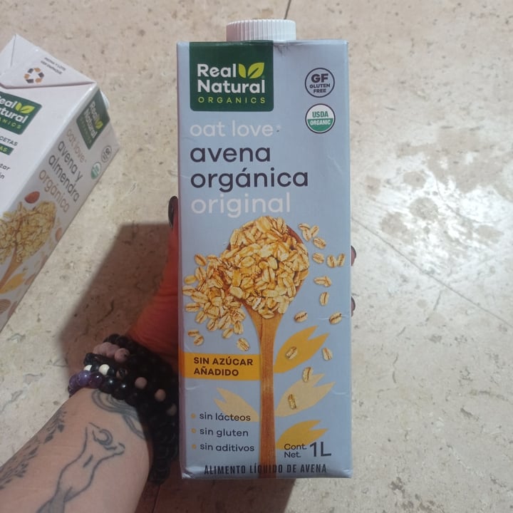 photo of Real Natural organics Alimento liquido de avena shared by @mayraponze on  21 Mar 2022 - review