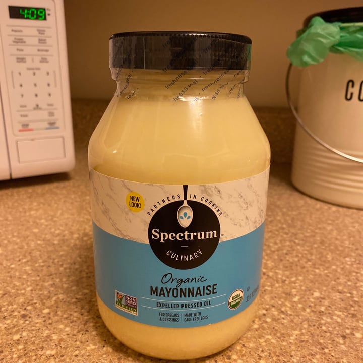 photo of Spectrum Culinary Organic Mayonnaise Expeller Pressed Oil shared by @kelleyjhall on  17 Nov 2020 - review