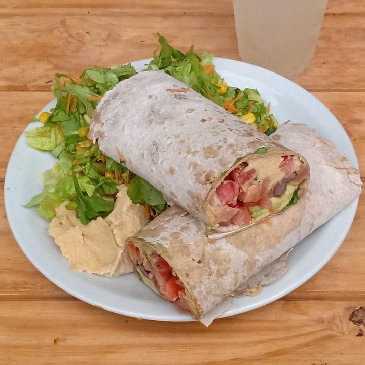 photo of Hans Cocina Natural Wrap Mediterráneo shared by @lupedelaborde on  06 Mar 2022 - review