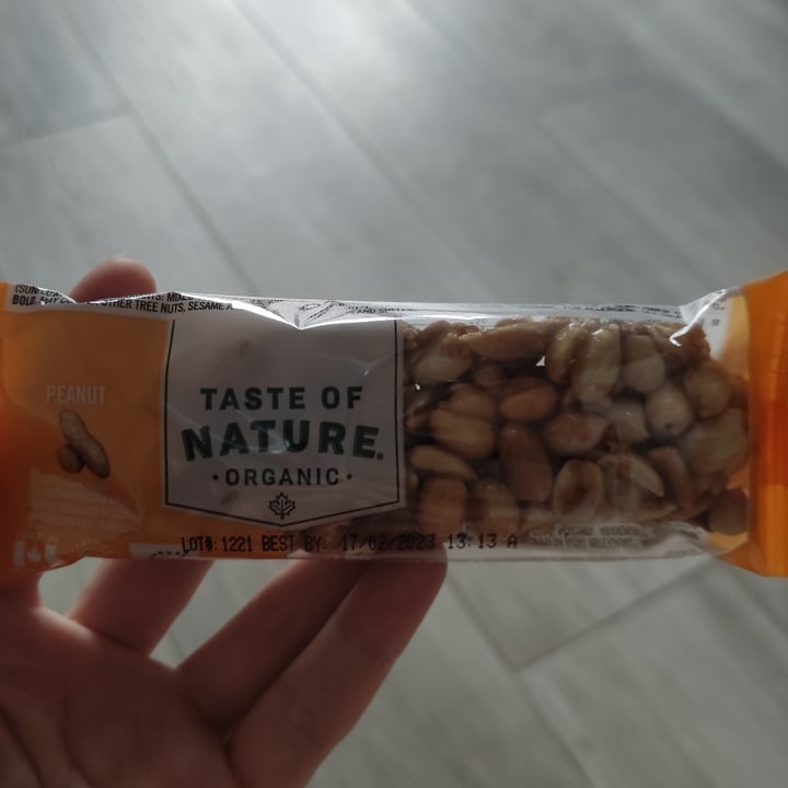 photo of Taste of Nature Peanut Bar shared by @flabellina on  28 May 2022 - review