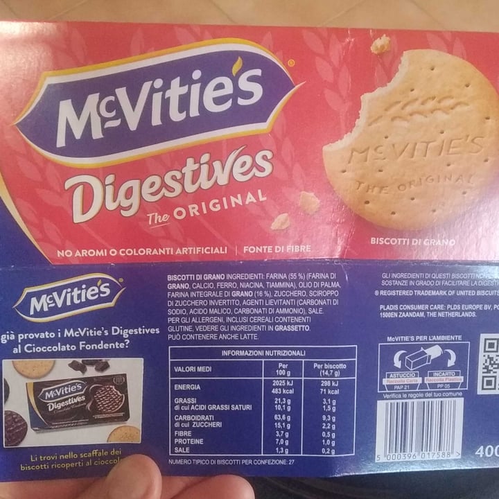 photo of McVitie's Biscotti Digestive shared by @meic666 on  20 Feb 2022 - review