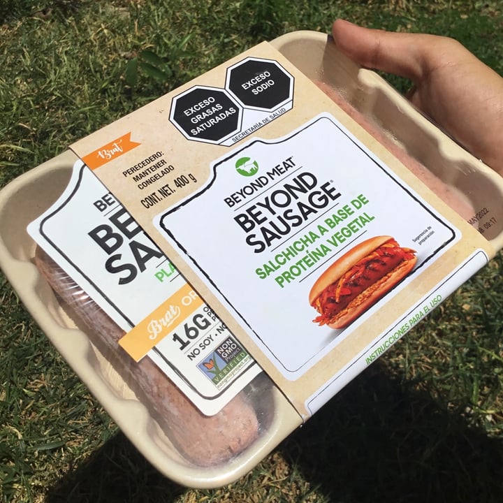 photo of Beyond Meat Beyond Sausage Brat Original  shared by @andyperches on  06 Aug 2021 - review