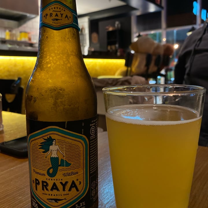 photo of Praya Cerveja vegana shared by @adrianazichiaromano on  08 Jun 2022 - review