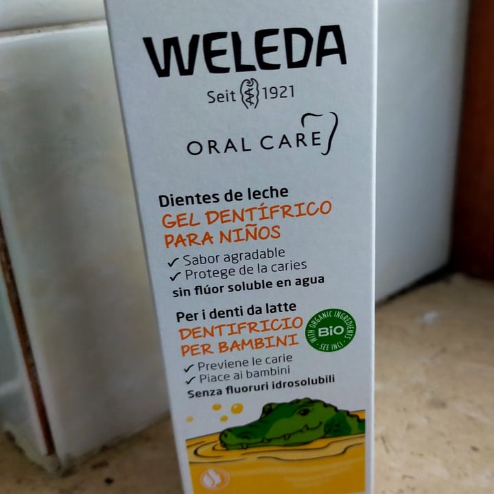 photo of Weleda Dentifricio per bambini shared by @eticamenteincucina on  14 Apr 2022 - review