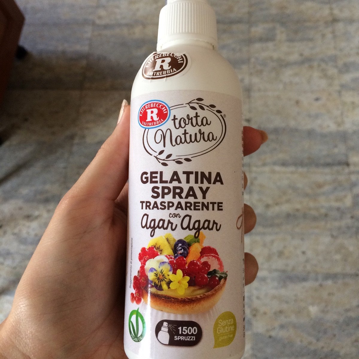 Torta Natura Gelatina spray con agar agar Review