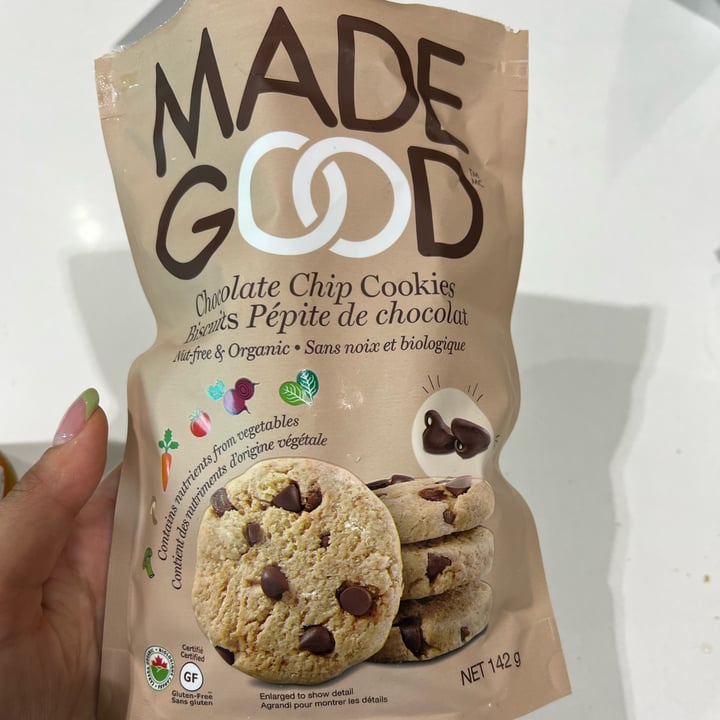 photo of Made Good Chocolate chip cookies shared by @millula on  21 Aug 2022 - review