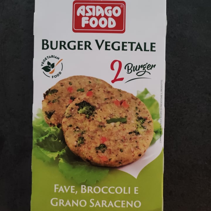 photo of Asiago food Burger vegetale Fave, Broccoli & Grano Saraceno shared by @michelaa on  14 Oct 2022 - review