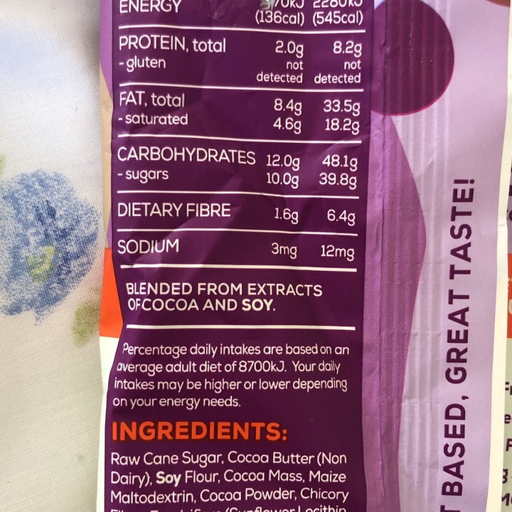 review photo of Sweet William Sweet William Mylk Chocolate shared by @natpage81 on 14 Jul 2022 - review