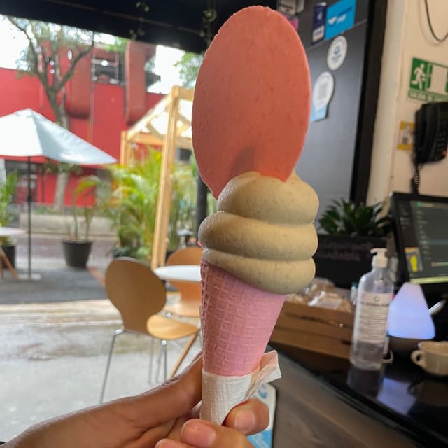 「Cono de helado」の料理の写真