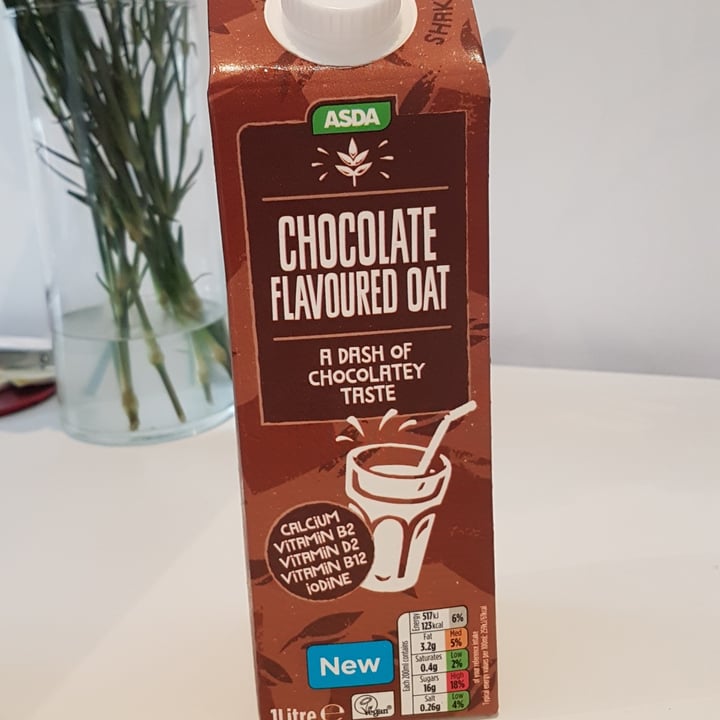 photo of ASDA Chocolate Oat Drink shared by @purplelilpixie on  01 Aug 2020 - review