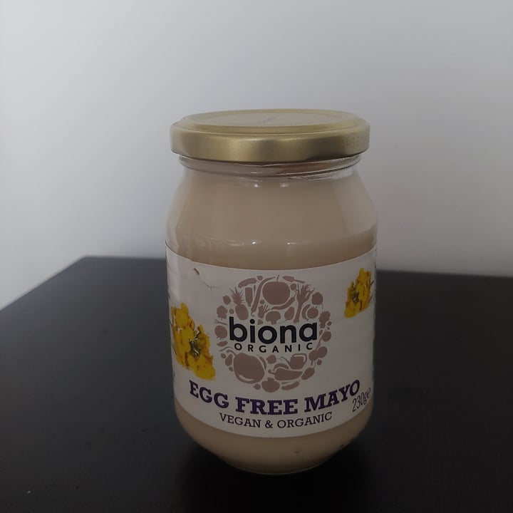 photo of Biona Egg Free Mayo shared by @albavegan on  30 Mar 2021 - review