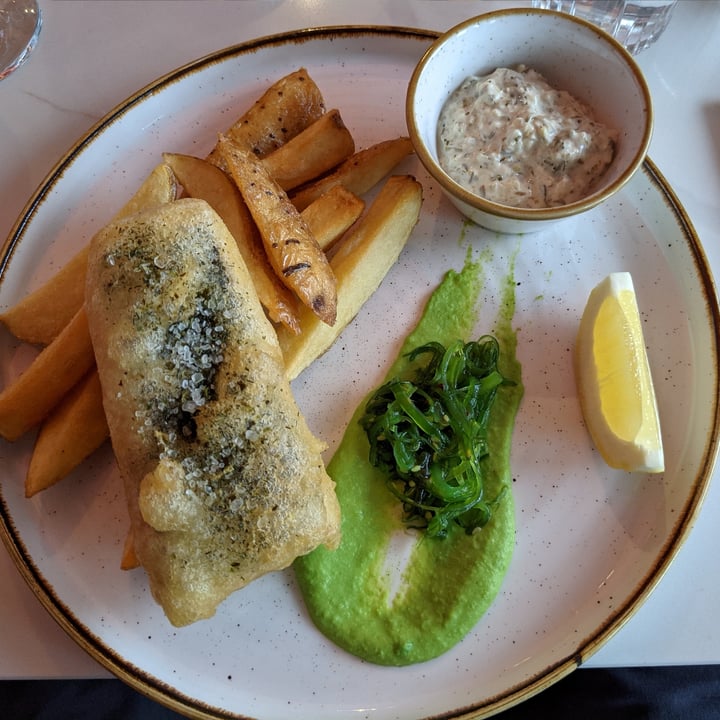 photo of TWELVE EATERY Beer battered tofu and chips shared by @benzole on  22 May 2021 - review