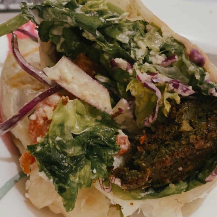 photo of The Roots Salad Bar Mediterranean Bowl (wrap) shared by @andreaap on  07 Jul 2021 - review