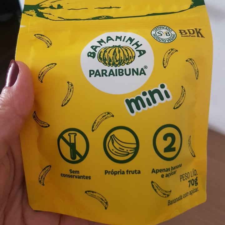 photo of Bananinha Paraibuna Mini bananinha com açúcar shared by @michelasilva on  26 Jun 2022 - review