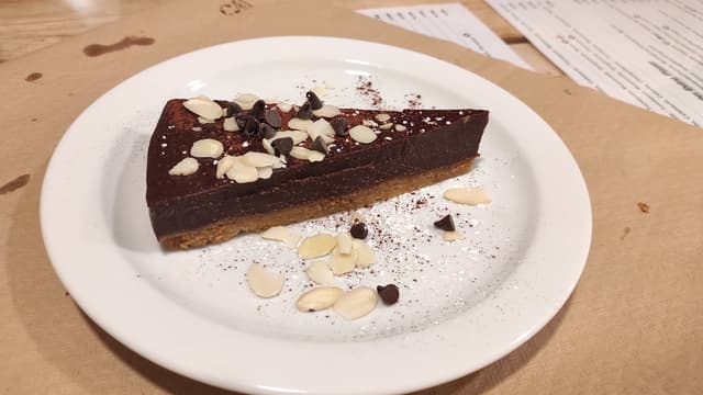 Photo of the dish “Semifredo de chocolate y almendras”