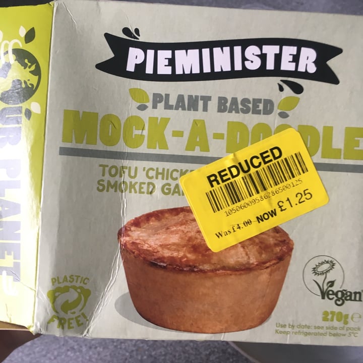 review photo of Pieminister Mock-a-doodle tofu pie shared by @stick on 17 Dec 2020 - review