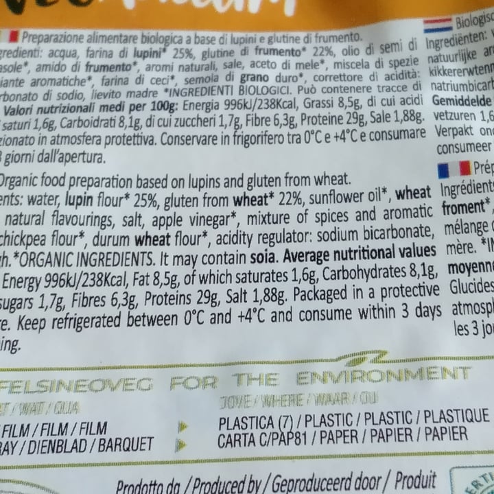 review photo of Felsineo Veg Mopur Con Lupino shared by @babi65 on 13 Apr 2022 - review