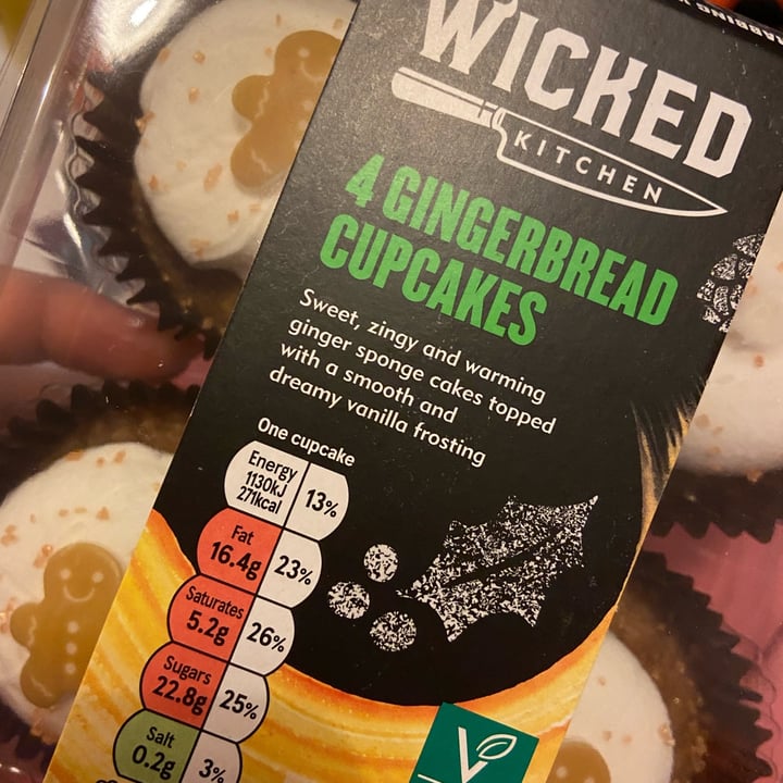 review photo of Wicked 4 Gingerbread Cupcakes shared by @emilycalderwood on 19 Oct 2021 - review