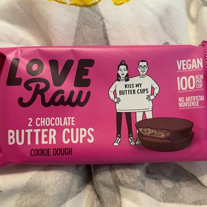photo of LoveRaw Cookie Dough Butter Cup shared by @missykab on  21 May 2021 - review