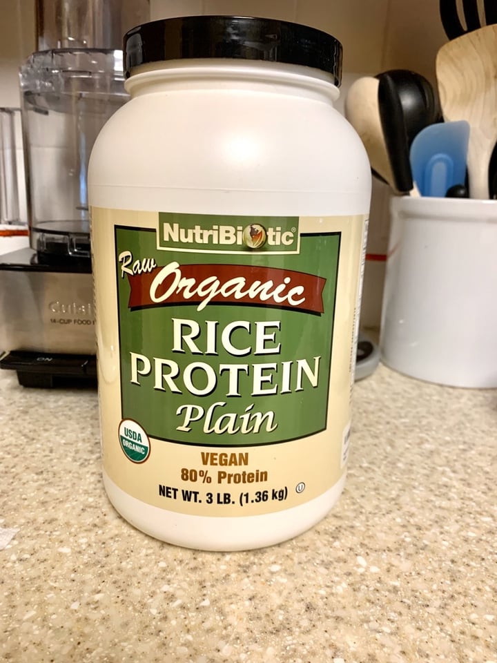 photo of NutriBiotic Organic rice protein shared by @heathereve on  10 Feb 2020 - review