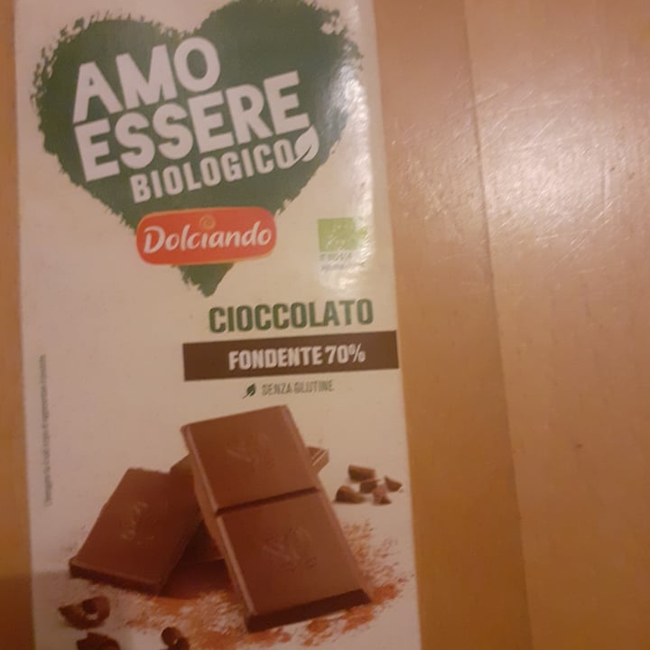 review photo of Dolciando Amo Essere Biologico Cioccolato Fondente 70% shared by @kikikaka on 01 Apr 2022 - review