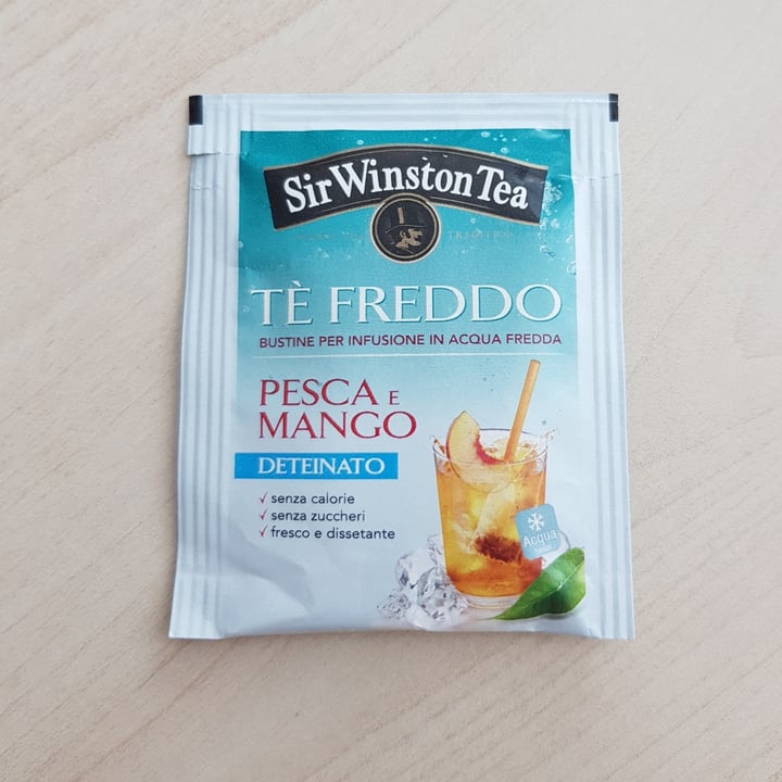 photo of Sir Winston Tea Tè freddo pesca e mango shared by @diddi on  13 Jul 2022 - review