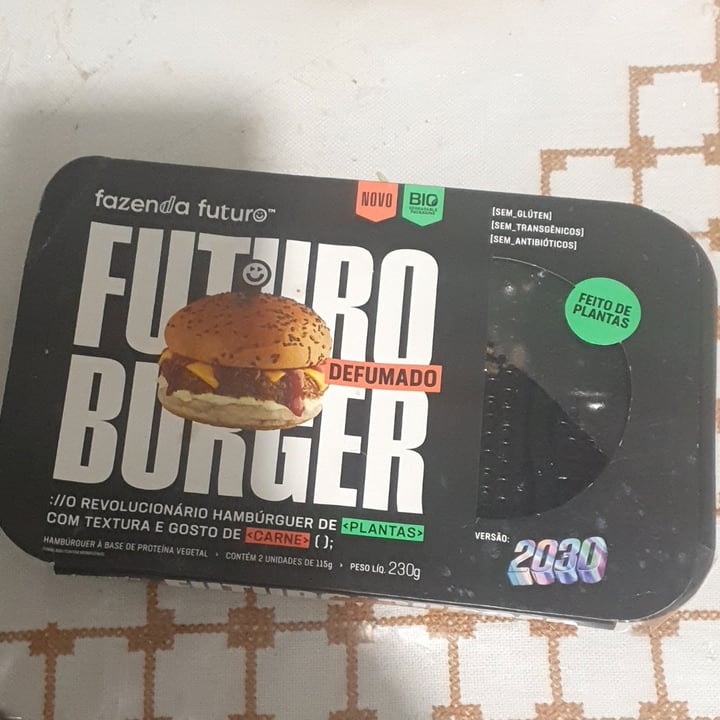 review photo of Fazenda Futuro - Future Farm Futuro Burger Defumado shared by @carolinamfaleiro on 06 Jul 2022 - review