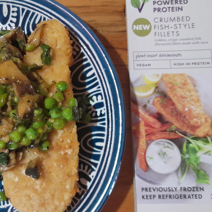 photo of Woolworths Plant powered crumbed fish style fillets shared by @alda on  24 Aug 2022 - review